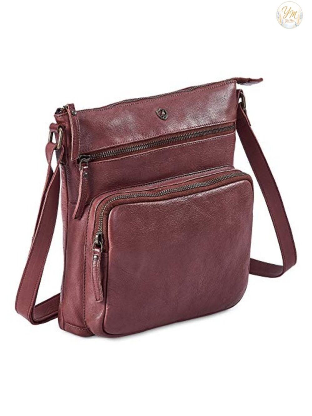 Genuine Leather Crossbody Bag Handmade Vintage Shoulder Purse